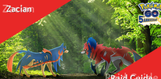 Zacian Raid Guide Zacian
