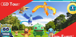 Pokémon GO Tour Live-Events 2022 GO Tour