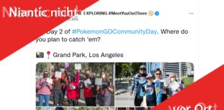 Niantic glänzt durch Abwesenheit Niantic