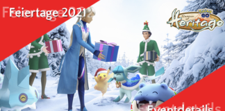 Pokémon GO Feiertage 2021 Teil 1 – Eventdetails Feiertage