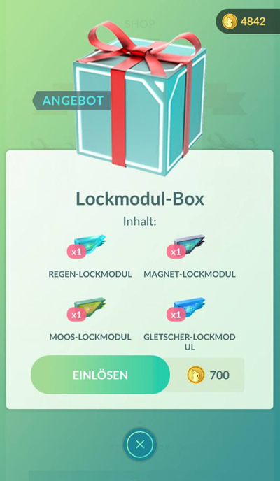 Kontroverse Lockmodul-Box in Pokémon GO 1