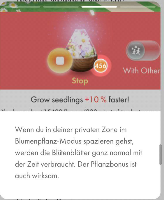 Neues Feature in Pikmin Bloom: Private Zonen 3
