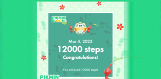 Neues Feature: Die Andenkenkarten Neues Feature in Pikmin Bloom: Die Andenken Karte