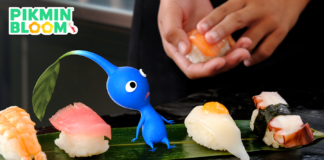 Neue Deko bei Pikmin Bloom Pikmin Bloom neue Deko Sushi