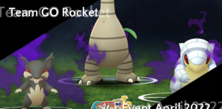 Team GO Rocket-Event, April 2022 Team GO Rocket