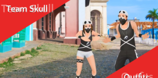 Team Skull Outfit & Pose im Shop Team Skull