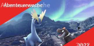 Abenteuerwoche 2022 in Pokémon GO Abenteuerwoche