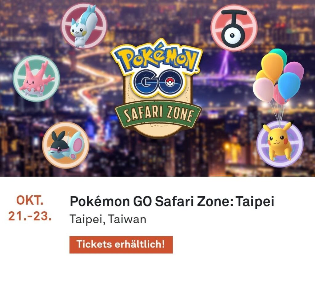 Safari Zone Taipei 2022 Tickets sind verfügbar 4