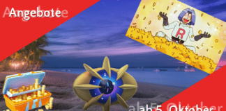 Angebote im Pokémon GO Shop ab 5. Oktober Angebote