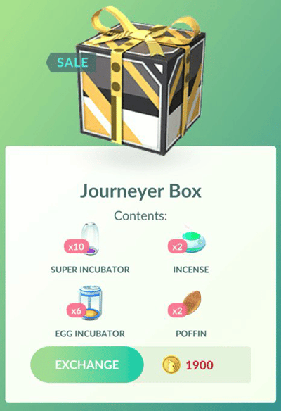 Angebote im Pokémon GO Shop ab 5. Oktober 3