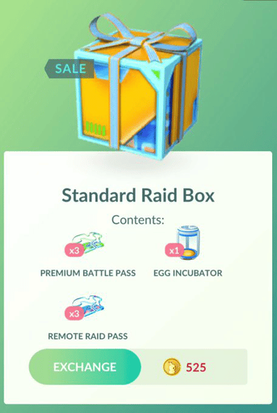 Angebote im Pokémon GO Shop ab 5. Oktober 4