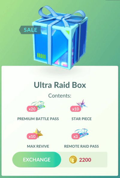 Angebote im Pokémon GO Shop ab 5. Oktober 6