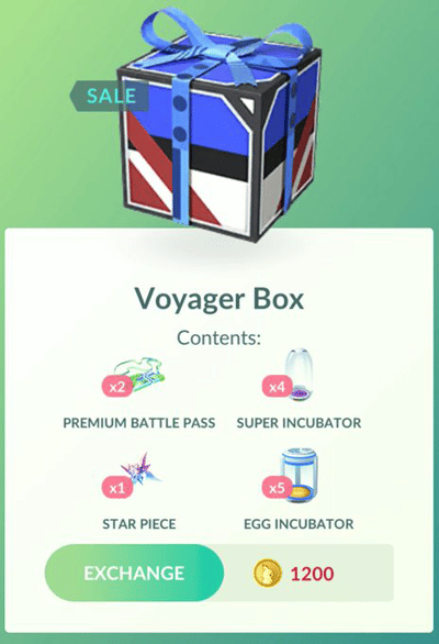 Angebote im Pokémon GO Shop ab 5. Oktober 2