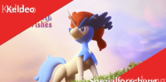 Etwas Außergewöhnliches – 8 Euro Keldeo Spezialforschung Keldeo