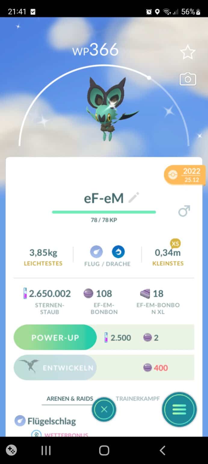 Ef Em Entwicklungnull