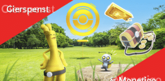 Gierspenst & goldene Pokéstops zurück Gierspenst