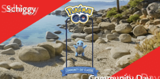 Schiggy Community Day Classic am 9. Juli Community Day