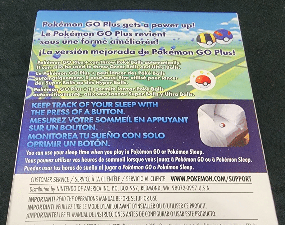 Erste Bilder zum neuen Pokémon GO Plus+ 3