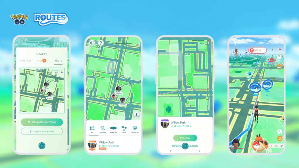 Was sind Routen in Pokémon GO? 3