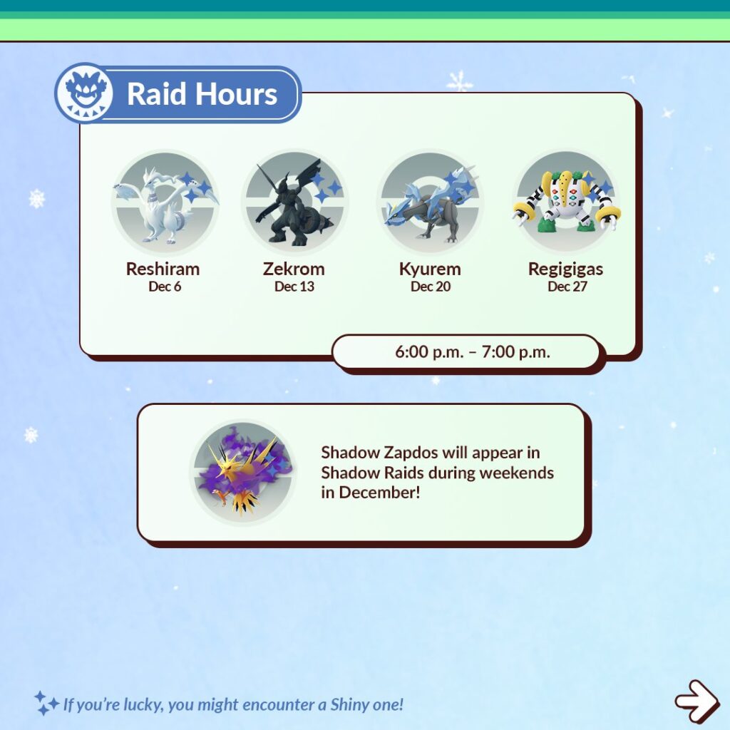 Pokémon GO im Dezember 2023 - Events, Raids und mehr 32