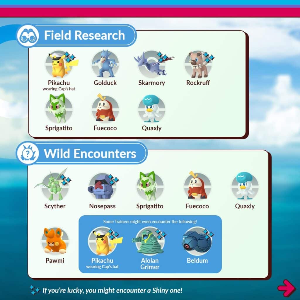 Pokémon Horizonte - Eventdetails 1