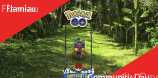 Flamiau Community Day am 16. März Community Day Flamiau