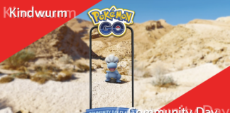 Kindwurm Community Day Classic am 7. April Community Day