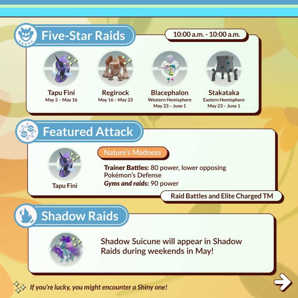 Pokémon GO im Mai 2024 - Events, Raids und mehr 10