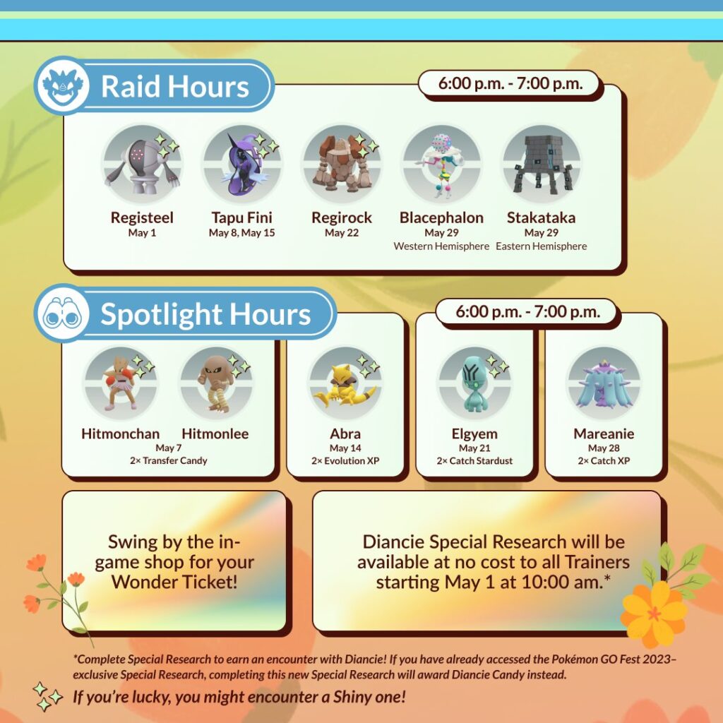 Pokémon GO im Mai 2024 - Events, Raids und mehr 30