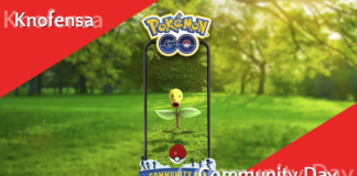 Knofensa Community Day am 20. April Community Day